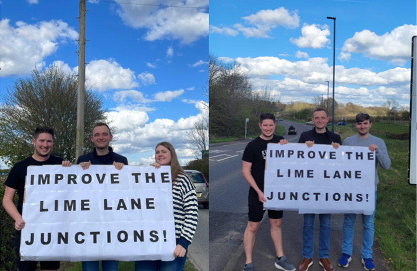 Campaigning to improve the Lime Lane Junctions